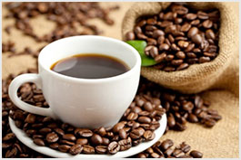 coffee and beans