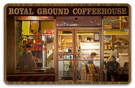 inside of coffee shop